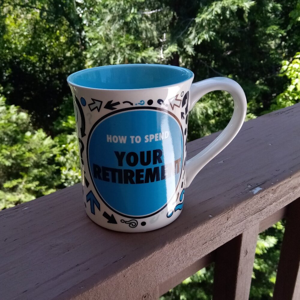 Retirement mug coffee cup